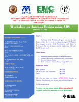 Workshop on Antenna Design using ADS 2018